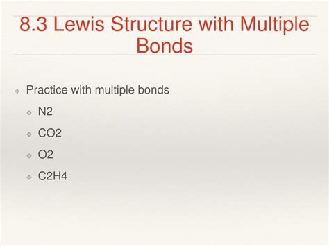 3.3: Lewis Structures .